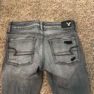 American Eagle Ripped Skinny Jeans